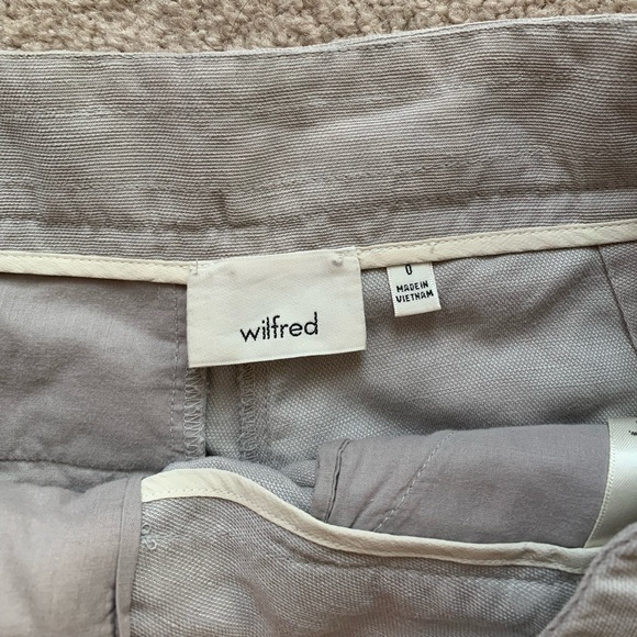 Aritzia Wilfred Linen Shorts - Picture 3 of 3
